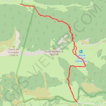 Itinéraire Col d'Espadres, distance, dénivelé, altitude, carte, profil, trace GPS