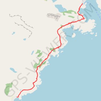Itinéraire LOF_15_nesland nusfjord, distance, dénivelé, altitude, carte, profil, trace GPS