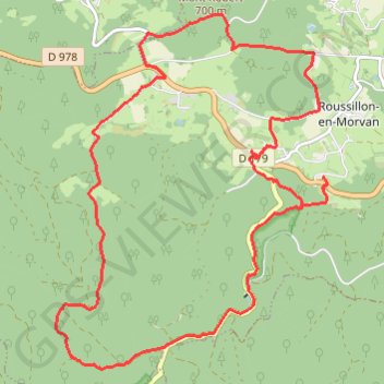 Itinéraire Les Gorges de la Canche, distance, dénivelé, altitude, carte, profil, trace GPS