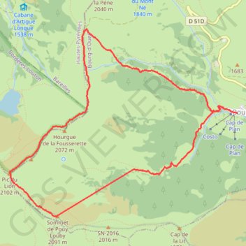 Itinéraire 20231226095315 Randonnées, distance, dénivelé, altitude, carte, profil, trace GPS