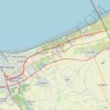 Itinéraire Bray-Dunes / Dunkerque, distance, dénivelé, altitude, carte, profil, trace GPS