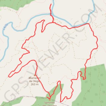 Itinéraire LES MENHIRS DES TERRIERS les arcs, distance, dénivelé, altitude, carte, profil, trace GPS