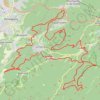 Itinéraire Wasgau 2023, distance, dénivelé, altitude, carte, profil, trace GPS