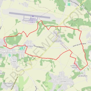 Itinéraire 16-137, distance, dénivelé, altitude, carte, profil, trace GPS