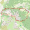 Itinéraire Traversée de la Tête Chevalière, distance, dénivelé, altitude, carte, profil, trace GPS