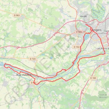 Itinéraire Montjean_81 km km-17055253-17314336, distance, dénivelé, altitude, carte, profil, trace GPS