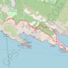 Itinéraire Rando dans les calanques, distance, dénivelé, altitude, carte, profil, trace GPS