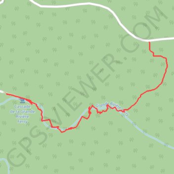 Itinéraire Grande Riviere Ferry, distance, dénivelé, altitude, carte, profil, trace GPS