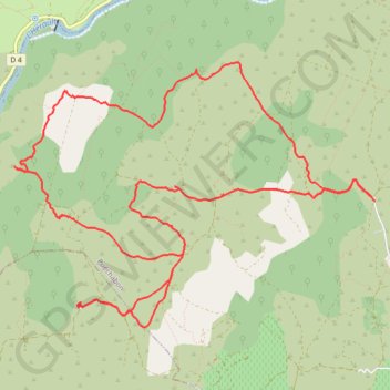Itinéraire Puechabon, Bergerie Neuve, Belvedère, Grotte, distance, dénivelé, altitude, carte, profil, trace GPS