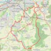 Itinéraire Lac Symphonie - Metz, distance, dénivelé, altitude, carte, profil, trace GPS