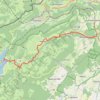 Itinéraire Le Pont - Romainmôtier, distance, dénivelé, altitude, carte, profil, trace GPS