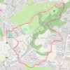 Itinéraire Les coteaux de Bouliac, distance, dénivelé, altitude, carte, profil, trace GPS