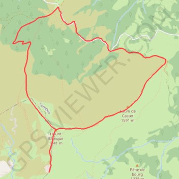 Itinéraire Cap d'Aygue Rouye, distance, dénivelé, altitude, carte, profil, trace GPS