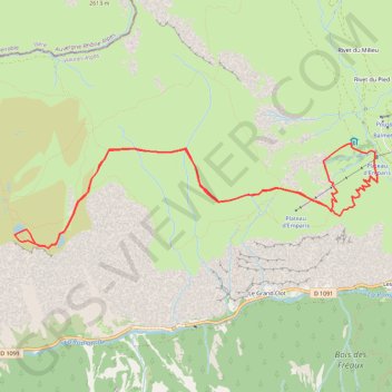 Itinéraire Les Lacs du Plateau d'Emparis, distance, dénivelé, altitude, carte, profil, trace GPS