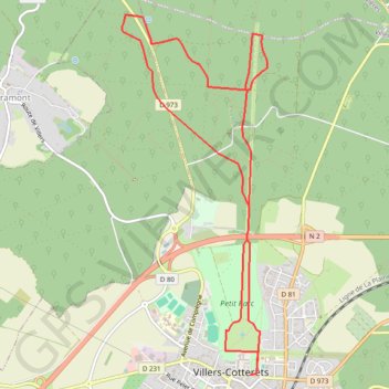 Itinéraire La Salamandre, distance, dénivelé, altitude, carte, profil, trace GPS