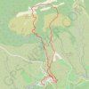 Itinéraire Trail dans l'après-midi, distance, dénivelé, altitude, carte, profil, trace GPS