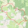 Itinéraire Autour du Pic du Pal à Vézins-de-Lévézou, distance, dénivelé, altitude, carte, profil, trace GPS