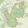Itinéraire Tour de la Forêt domaniale de Dreux, distance, dénivelé, altitude, carte, profil, trace GPS