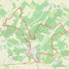 Itinéraire Les Trois Monts - Trémont, distance, dénivelé, altitude, carte, profil, trace GPS