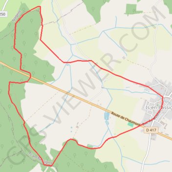 Itinéraire Is en By la petite abondance, distance, dénivelé, altitude, carte, profil, trace GPS