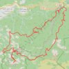 Itinéraire 2025 05 16 - suvières sams, distance, dénivelé, altitude, carte, profil, trace GPS