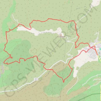 Itinéraire Opoul Val Oriole, distance, dénivelé, altitude, carte, profil, trace GPS