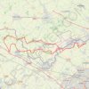 Itinéraire Les 4 Monts., distance, dénivelé, altitude, carte, profil, trace GPS