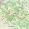 Itinéraire Reventin-Vaugris (38), distance, dénivelé, altitude, carte, profil, trace GPS