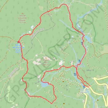 Itinéraire Ascension du ballon d'Alsace, distance, dénivelé, altitude, carte, profil, trace GPS
