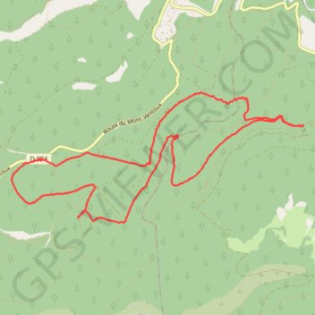 Itinéraire Tracé 17 avr. 2016 12:04:05, distance, dénivelé, altitude, carte, profil, trace GPS