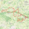 Itinéraire Raid des martiens - Aunay-sur-Odon, distance, dénivelé, altitude, carte, profil, trace GPS