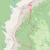 Itinéraire Pas de la Balme depuis Saint-Andéol, distance, dénivelé, altitude, carte, profil, trace GPS