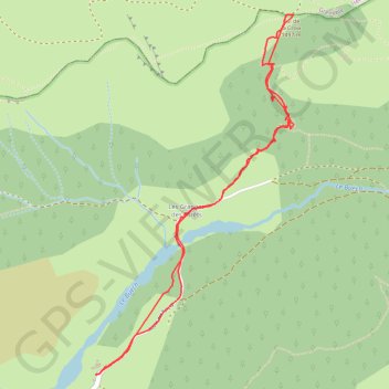 Itinéraire Col de la Croix, distance, dénivelé, altitude, carte, profil, trace GPS