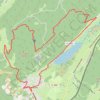 Itinéraire Trélarce - Les Rousses, distance, dénivelé, altitude, carte, profil, trace GPS