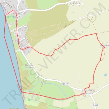 Itinéraire Parcours Marche (+), distance, dénivelé, altitude, carte, profil, trace GPS