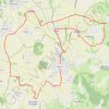 Itinéraire VTT en Toscane d'Auvergne : Tour des communes, distance, dénivelé, altitude, carte, profil, trace GPS