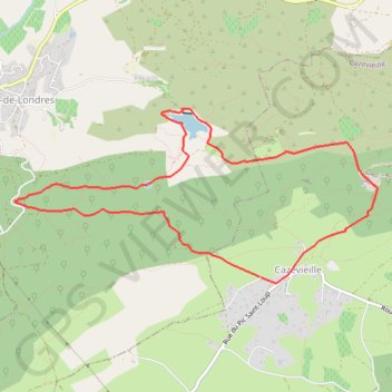 Itinéraire Pic Saint-Loup - Cazevielle, distance, dénivelé, altitude, carte, profil, trace GPS