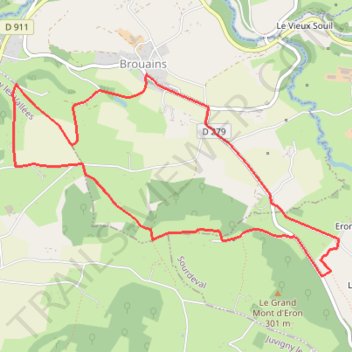 Itinéraire PEDESTRE 7KM, distance, dénivelé, altitude, carte, profil, trace GPS