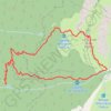 Itinéraire La grande Sure par le chalet de Jusson, distance, dénivelé, altitude, carte, profil, trace GPS