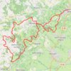 Itinéraire JARREZIENNE 44, distance, dénivelé, altitude, carte, profil, trace GPS