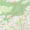 Itinéraire Tournée des carrefours de la forêt d'Écouves, distance, dénivelé, altitude, carte, profil, trace GPS
