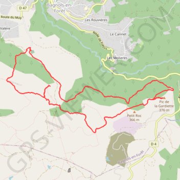 Itinéraire 20632524 titi, distance, dénivelé, altitude, carte, profil, trace GPS