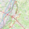 Itinéraire Tracé, distance, dénivelé, altitude, carte, profil, trace GPS