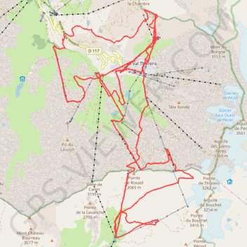 Itinéraire visit-2019-02-08-09-44-01.gpx, distance, dénivelé, altitude, carte, profil, trace GPS