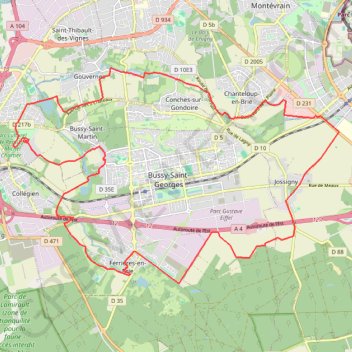 Itinéraire NewTrack, distance, dénivelé, altitude, carte, profil, trace GPS