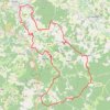 Itinéraire boucle 55 échelle 46 km, distance, dénivelé, altitude, carte, profil, trace GPS