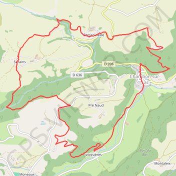 Itinéraire Chambon-sur-Lac, distance, dénivelé, altitude, carte, profil, trace GPS