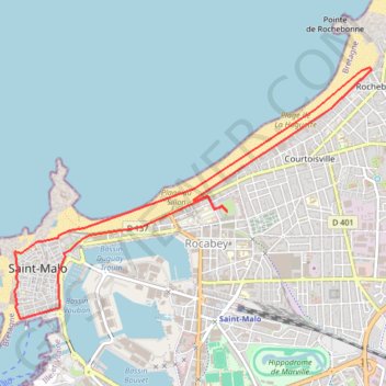 Itinéraire corrida des remparts 2025, distance, dénivelé, altitude, carte, profil, trace GPS