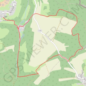 Itinéraire Circuit de Saint-Dizier - l'Evèque, distance, dénivelé, altitude, carte, profil, trace GPS