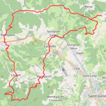 Itinéraire MTB France huisje Baptiste, 45km, 1000 hoogtemeters, distance, dénivelé, altitude, carte, profil, trace GPS